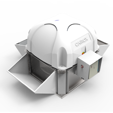 tourelle rfv-v a rejet vertical et coffret de relayage monté