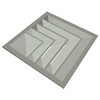 Diffuseur carré (intégré sur panneau de faux plafond 600 x 600 mm), 2 directions à 90° _ (PS/)APK-2 90°