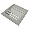 Diffuseur carré (intégré sur panneau de faux plafond 600 x 600 mm), 2 directions à 180° _ (PS/)APK-2 180°