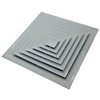Diffuseur carré (intégré sur panneau de faux plafond 600 x 600 mm), 4 directions _ (PS/)APK-4