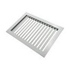 grille simple déflexion à ailettes verticales mobiles, fixation par clips à friction _ AV+C