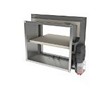 Clapet coupe-feu rectangulaire à faible perte de charge pour montage en applique, résistance au feu jusqu’à 120' _ CU-LT 1s
