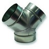 Culotte 90° en acier galvanisé _ CU090