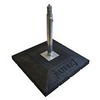 Pied support terrasse en acier galvanisé intégré dans un pied en caoutchouc recyclé _ EASY QUICK SUFIX