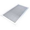 Grille à quadrillage fixe à mailles droites ou inclinées (45°), fixation par clips à friction _ FR+C