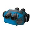 Groupe de VMC simple flus hygroréglable (A ou B) basse consommation extra-plat _ INFINITY