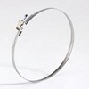 Collier de serrage an acier inoxydable avec cage à vis basculante au diamètre _ MCA