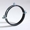 Collier de suspension en acier galvanisé avec joint en caoutchouc _ OBMC