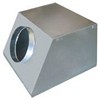 Plénum de raccordement pyramidal avec piquage
circulaire latéral pour fixation des grilles de reprise pour
plafond _ PEP