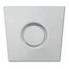 Diffuseur circulaire réglable design intégré sur panneau de faux-plafond 600 x 600 mm _ PS/CMD