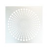 Diffuseur carré design à jet hélicoïdal sur panneau de faux plafond 600 x 600 mm _ PS/RWE-5
