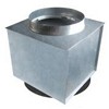 Plénum de raccordement avec piquage circulaire axial
pour fixation des diffuseurs circulaires à jet hélicoïdal _ REFV